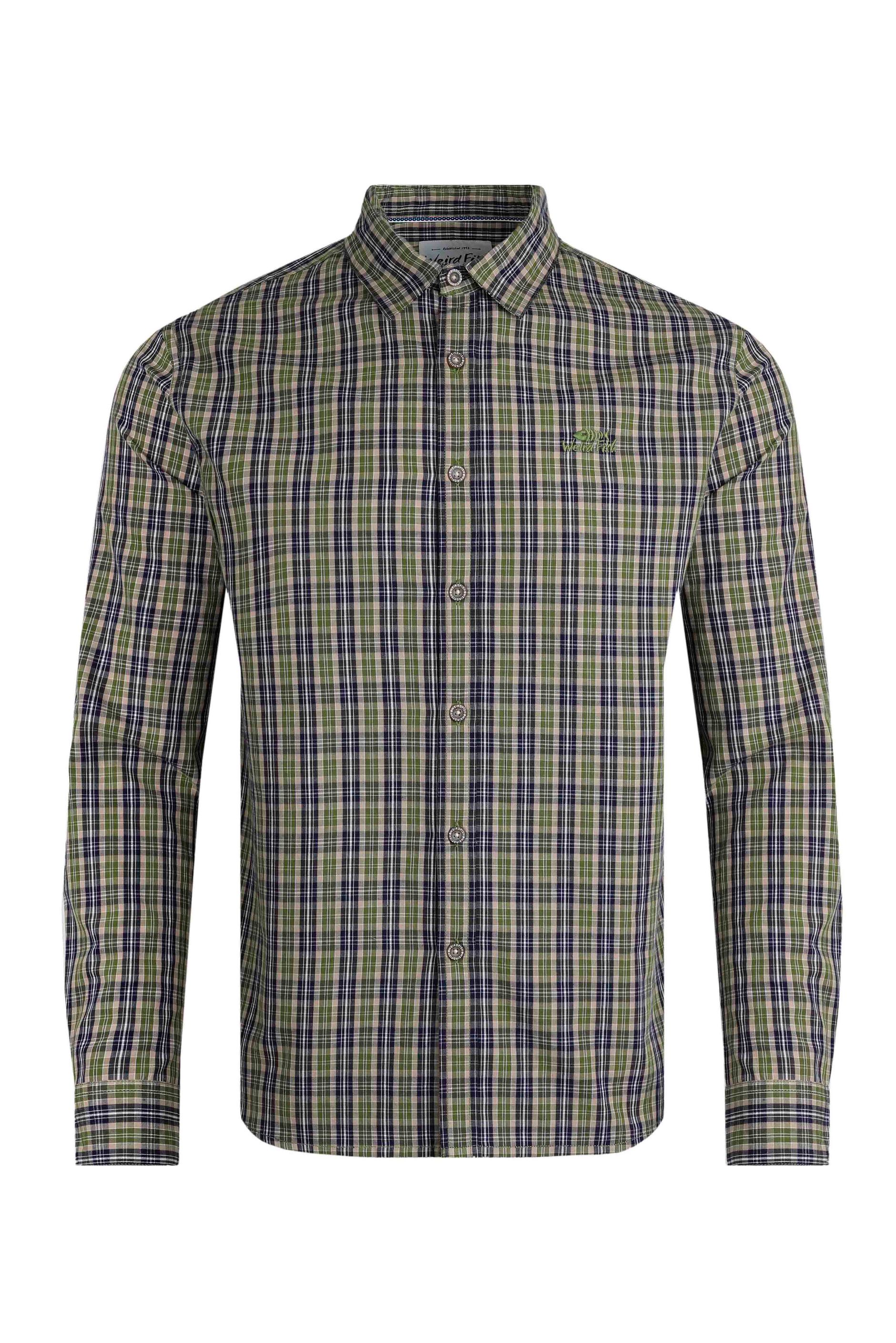 Long Sleeve Check Shirt(Chacoal) main image 1
