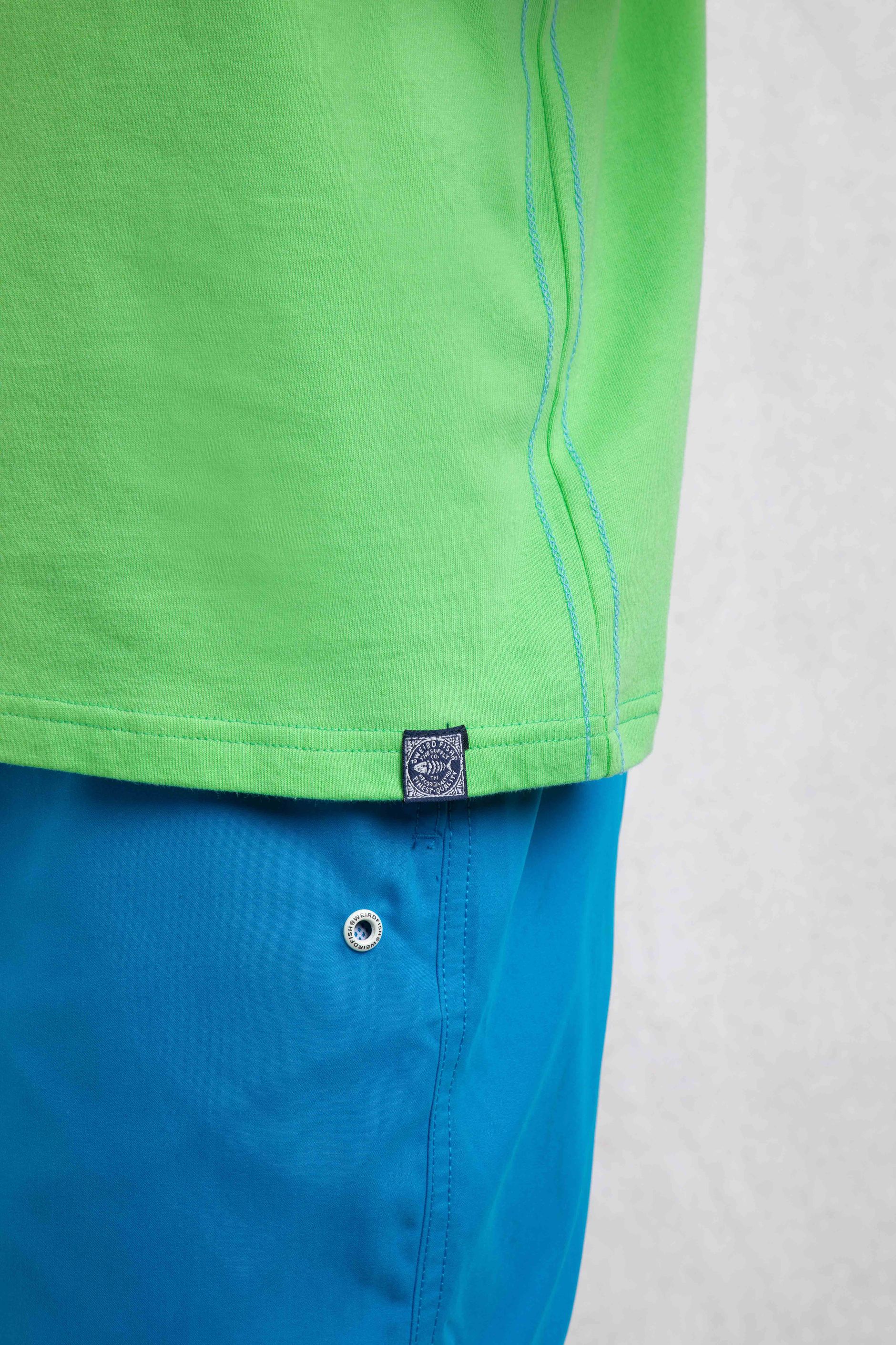 Basic T-shirt 'Fr. Havn' - Grass Green main image 1