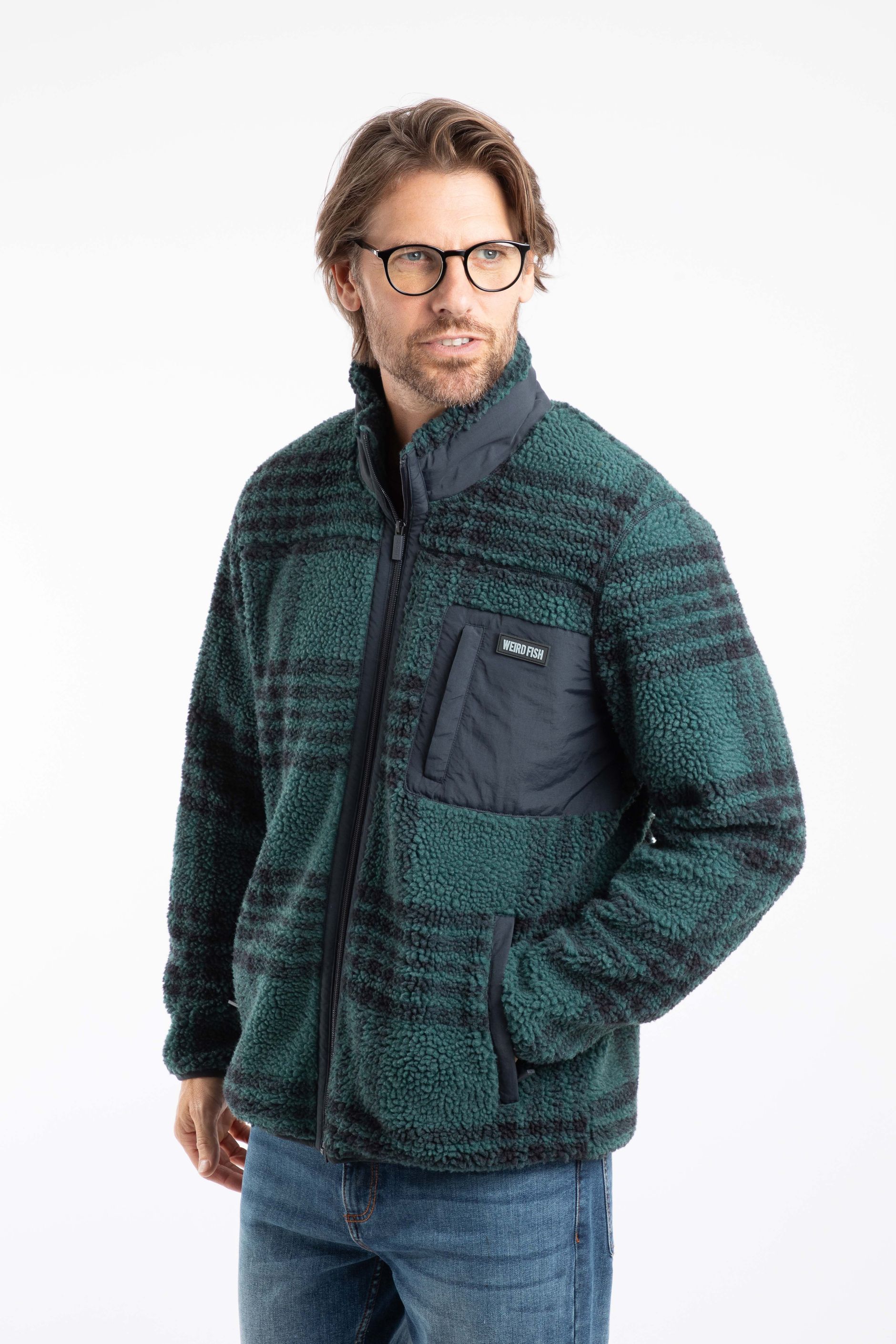 ジャケット・アウター ella selectshop shaggy jacquard blouson ella selectshop shaggy jacquard blouson 【公式通販】