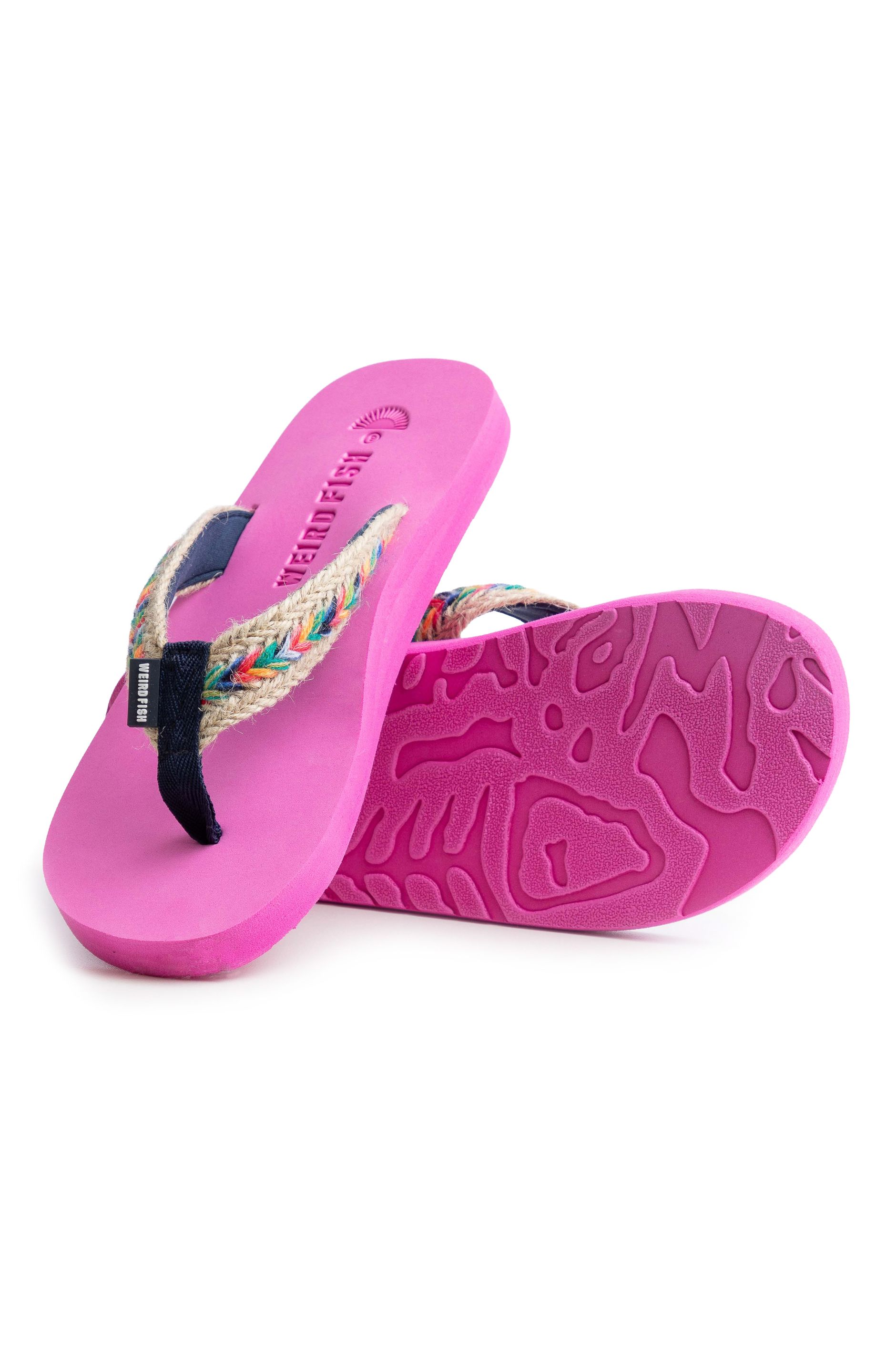 Adila Braided Flip Flops Gerbera | Weird Fish