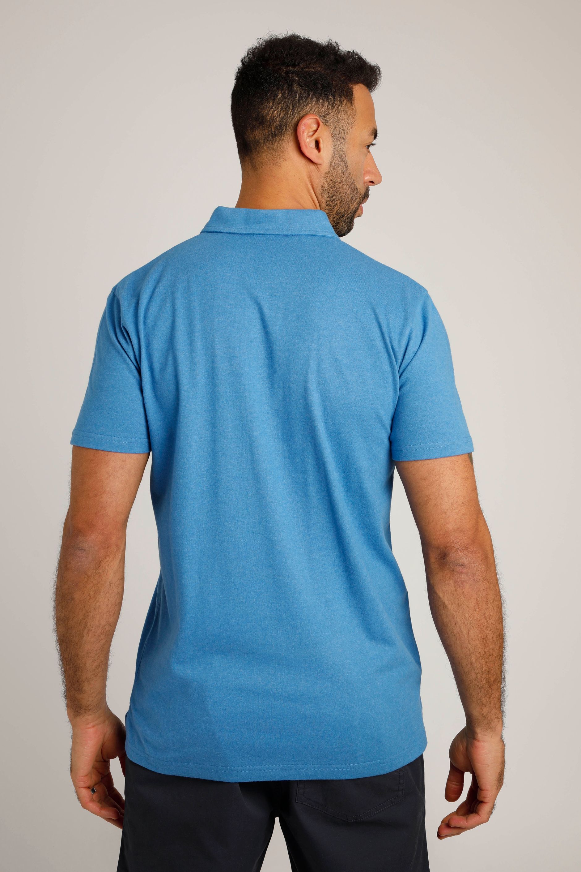 Jetstream Polo Shirt Blue Sapphire | Weird Fish