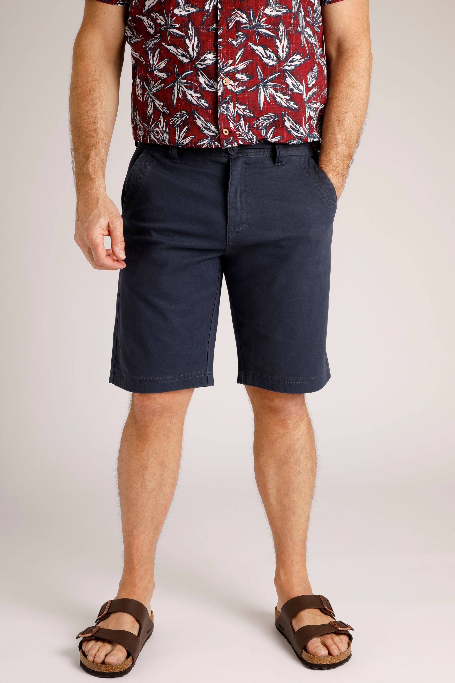 Rayburn Flat Front Shorts Navy | Weird Fish