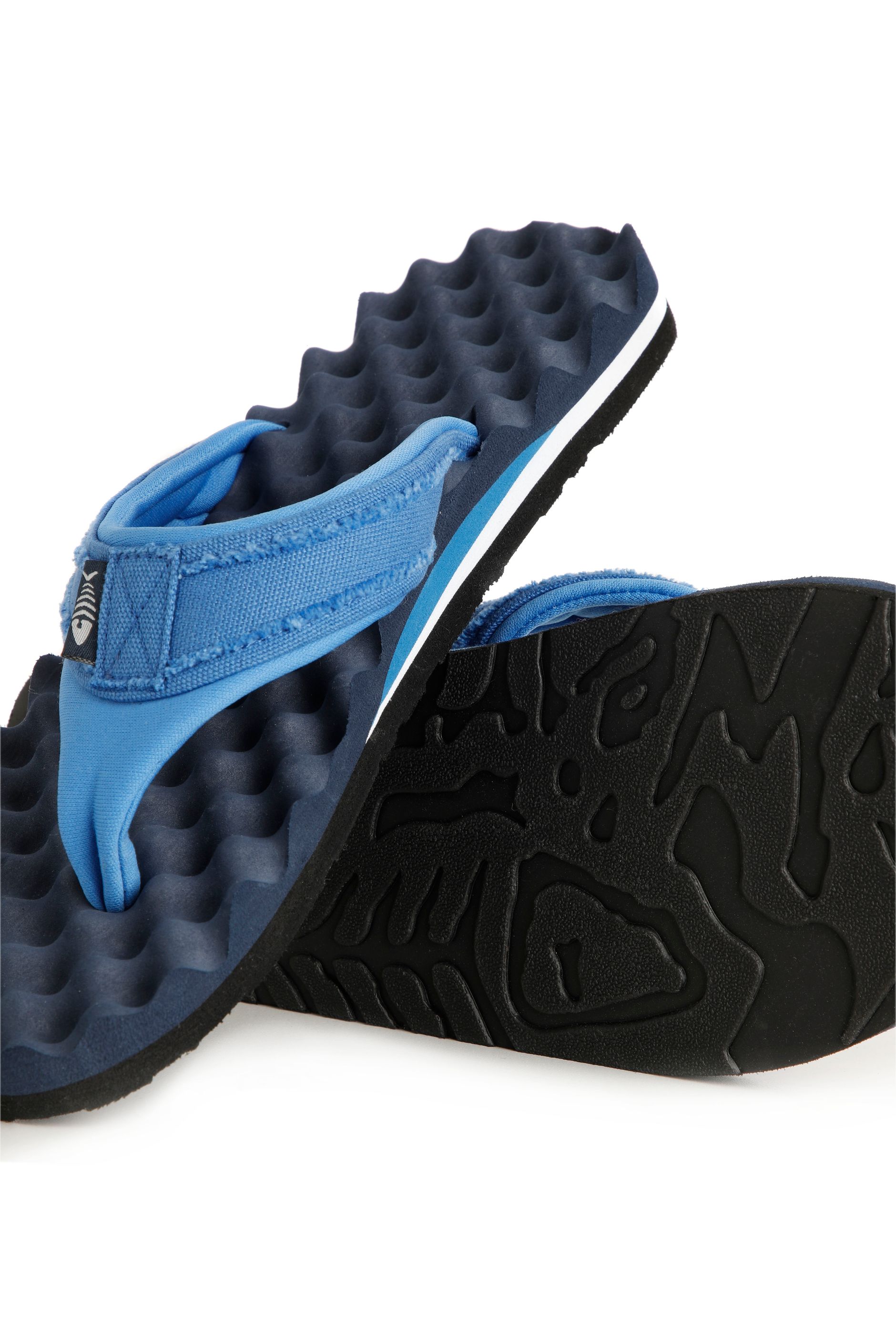 WexfordWaffleFlipFlopsNavy18405 Weird Fish