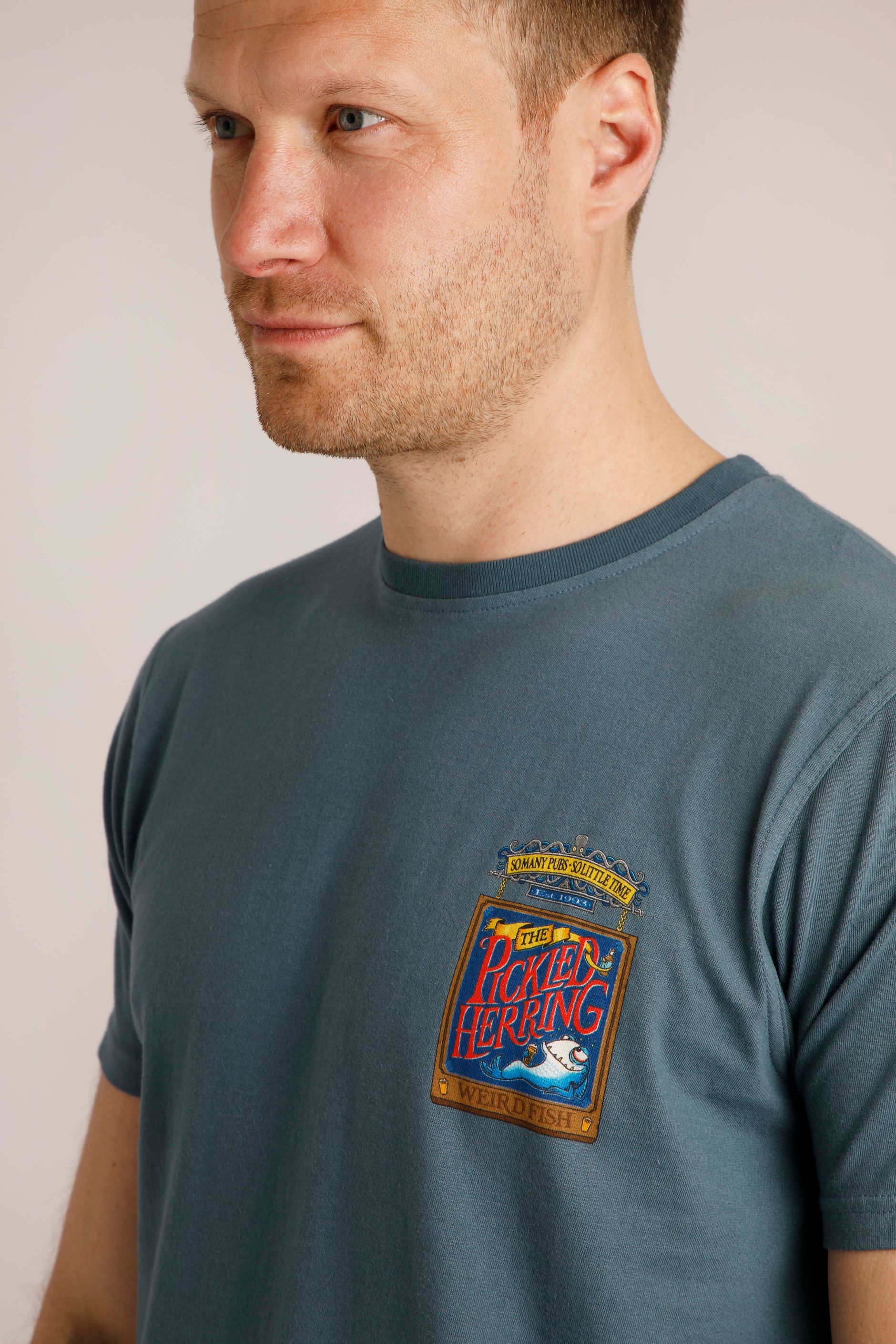 Pickled Artist TShirt Blue Mirage Weird Fish