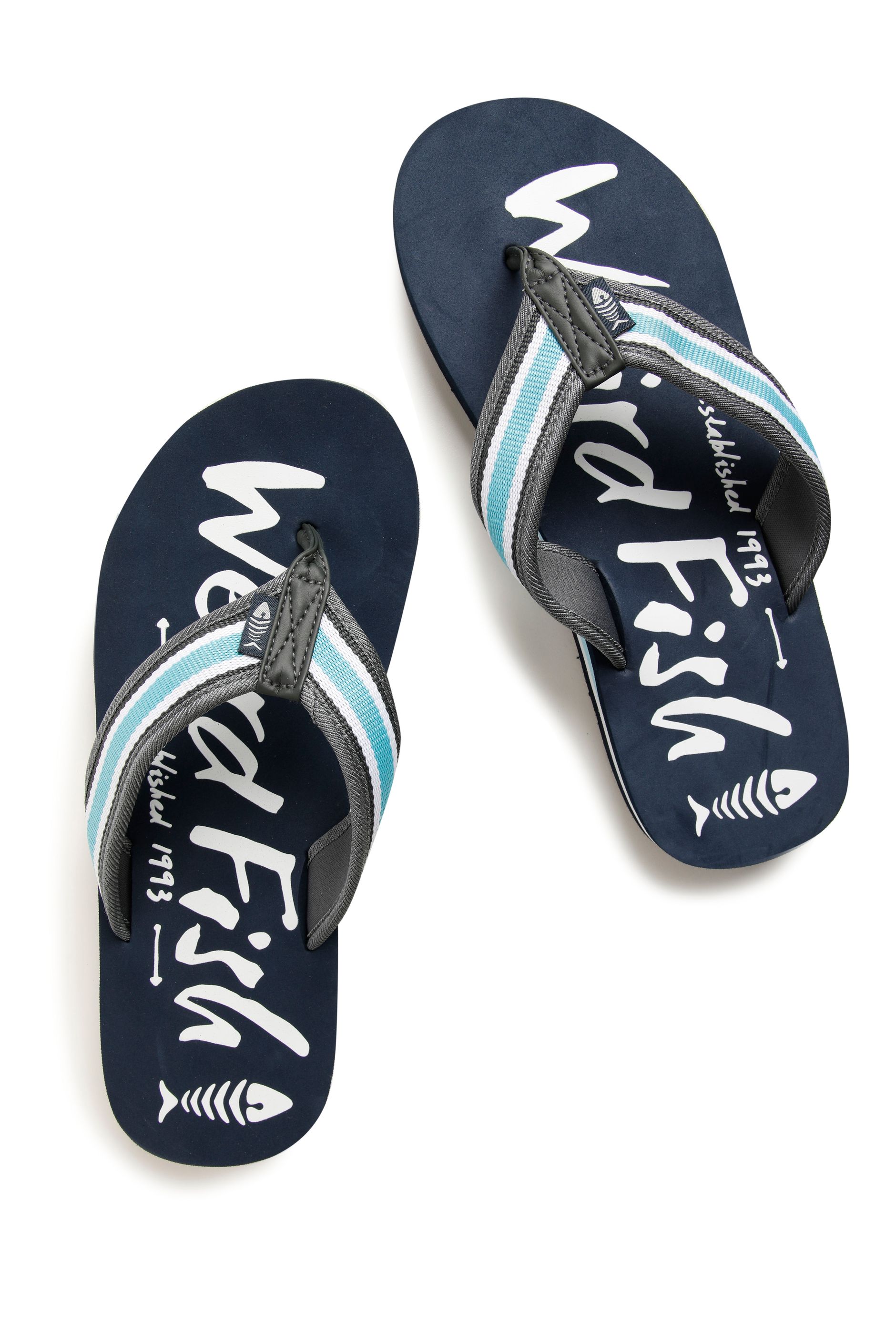 Waterford-Flip-Flops-Navy-19136 | Weird Fish