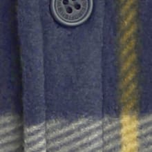 Tyburn Check Fleece Shacket Federal Blue