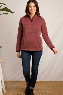 Isobel 1/4 Zip Recycled Soft Knit