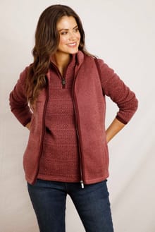 Denman Recycled Soft Knit Gilet