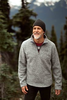 Newport 1/4 Zip Rib Fleece 