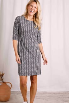 Moondust Jersey Dress Dark Navy