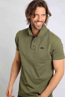 Miles Organic Cotton Pique Polo