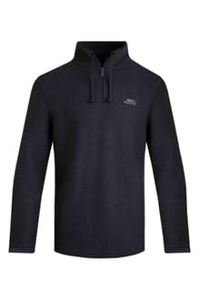 Cruiser 1/4 Zip Eco Macaroni Sweatshirt Navy