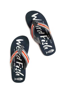 Waterford Flip Flops Dark Navy