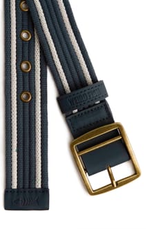 Marsh Woven Belt Navy