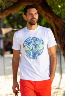 Vortex Eco Graphic T-Shirt White