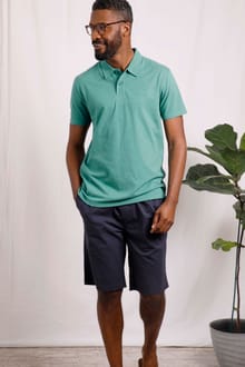 Jetstream Branded Polo Dark Jade