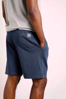 Hamilton Organic Cotton Sweat Shorts Navy