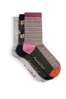 Parade Patterned Socks 3 Pack