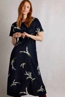 Everly LivaEco™ Printed Viscose Dress