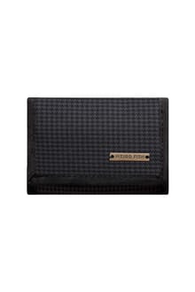 Gladstone Houndstooth Check Ripper Wallet 