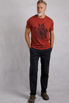 Woodsman Front Print Eco T-Shirt