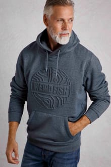 Perranporth Embossed Grindle Hoodie