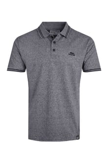 Portland Organic Cotton Grindle Polo Black