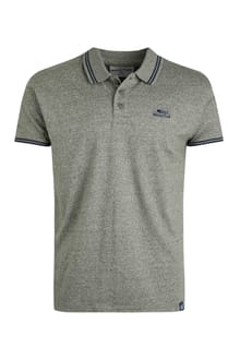 Portland Organic Cotton Grindle Polo Olive Green