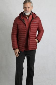 Flete Lightweight Showerproof Padded Jacket Foxberry