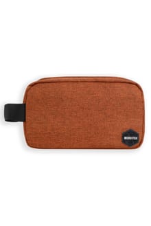 Kingscote Wash Bag Brick Orange