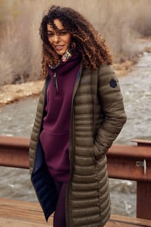 Ravinia Lightweight Padded Long-Line Jacket