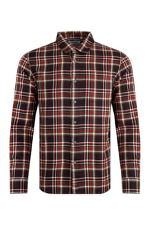 Broxton Organic Cotton Herringbone Check Shirt