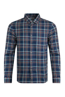 Broxton Organic Cotton Herringbone Check Shirt