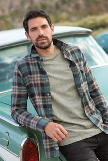 Chester Organic Cotton Flannel Check Shirt