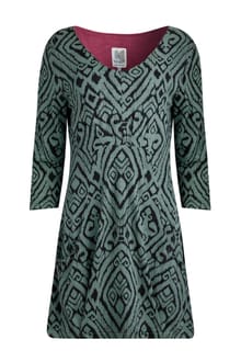 Arielle Eco Printed Jersey 3/4 Sleeve Tunic