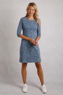 Starshine Organic Cotton Jersey Dress Light Blue