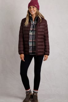 Eshka Lightweight Padded Jacket Mulled Wine