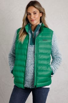 Atissa Lightweight Padded Gilet Evergreen