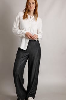 Bethany Tencel™ Wide Leg Trousers Charcoal