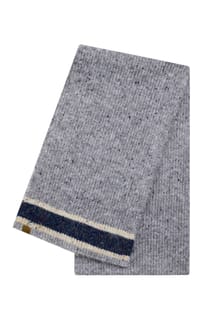 Barnstaple Flecked Scarf Storm Grey