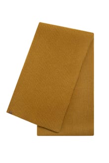 Stornoway Ribbed Scarf Caramel