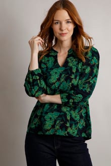 Louizon Lenzing™ EcoVero™ Viscose Printed Shirt 