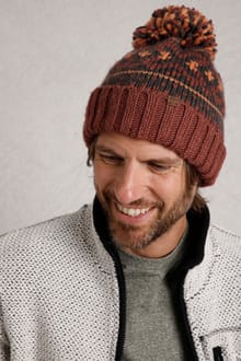 Scotsdale Eco Fair Isle Bobble Hat