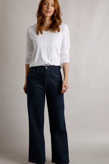 Corine Wide Leg Denim Jeans