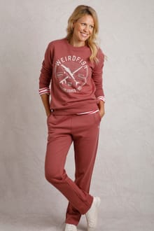 Abigail Jersey Crew Neck Sweatshirt