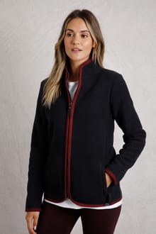 Tiana Eco Full Zip Polar Fleece  Midnight