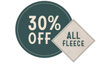 30% off all fleece