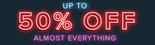 Up to 50% off