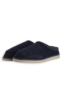 Newbridge Felt Slippers Navy