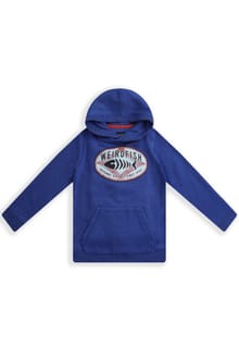 Kelvin Kids Eco Graphic Hoodie Cobalt Blue